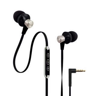 AWEI ES950vi - In-Ear fülhallgató headset hangerőszabályzóval - Fekete Mobil