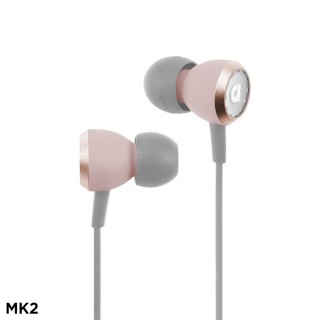 AUDIOFLY AF33C MK2 - Vezetékes mikrofonos fülhallgató - Pasztell pink Mobil