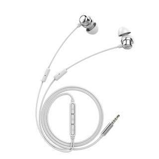 UIISII K8 - Két mikrofonnal ellátott hibrid fülhallgató Hi-Res Audio minosítéssel - Fehér 
