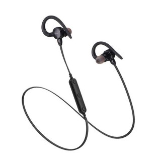 AWEI B925BL - In-Ear Bluetooth Fülhallgató Headset Fülkampóval - Fekete Mobil