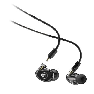 MEE AUDIO MX4 PRO - Moduláris hibrid meghajtású fülhallgató négy hangszóróval - Füst-fekete 