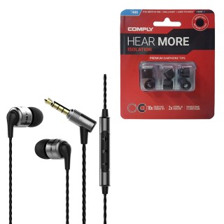 SOUNDMAGIC E80C - In-Ear fülhallgató headset + Comply T-400 ASST - Grey Mobil