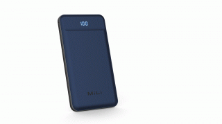 MiLi Power Nova III. ultra-vékony Nano Led Powerbank 10000mAh USB-C (PD) Mobil