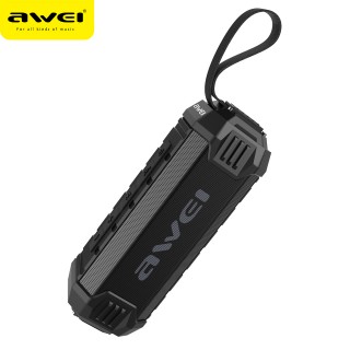 AWEI Y280 - Hordozható Bluetooth hangszóró - Fekete PC