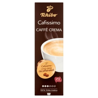TCHIBO CAFISSIMO CAFFE CREMA DECAFF koffeinmentes kapszula 