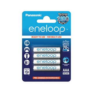 GP Panasonic Eneloop AAA 750mAh mikro ceruza akkumulátor 4db/bliszter PC