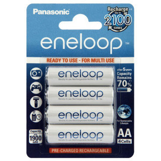 GP Panasonic Eneloop AA 1900mAh ceruza akkumulátor 4db/bliszter PC