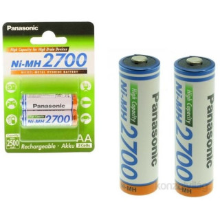 GP Panasonic Eneloop  AA 2700mAh ceruza akkumulátor 2db/bliszter PC