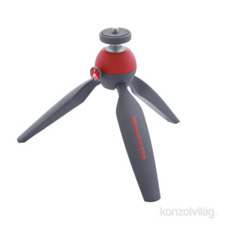 Manfrotto Pixi Mini piros háromlábú állvány Fotó, videó