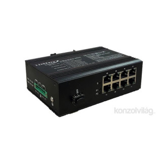 LinkEasy ipari switch 1xGbE SFP+8x10/100/1000BaseTX PC