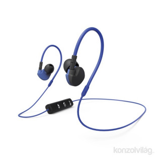 Hama 177078 "CLIP-ON" Bluetooth kék sport fülhallgató headset Mobil