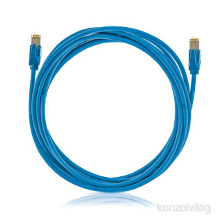 KE-Line Cat6A 10Gigabit STP Patch Kábel 7m kék PC