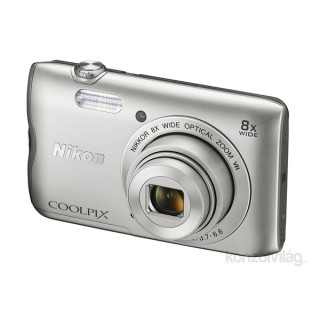 Nikon Coolpix A300 Ezüst digitális fényképezőgép 