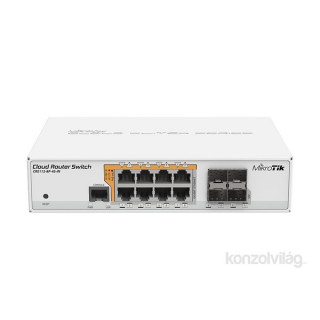 MikroTik CRS112-8P-4S-IN L5 8xGig LAN, 4xSFP, 802.3af/at PoE/PoE+/Passive PoE PC