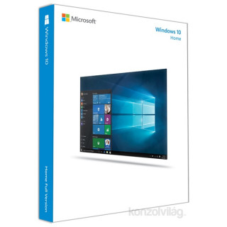 Microsoft Windows 10 Home 32-bit ENG 1 Felhasználó Oem 1pack operációs rendszer szoftver 