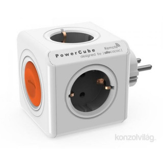 ELOSZT Allocacoc PowerCube Original Remote Single 4-es fehér kapcsolós hálózati elosztó PC