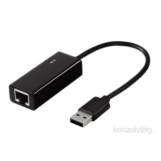 Hama 49244 USB 2.0 Fast Ethernet Adapter, 10/100 Mbps 