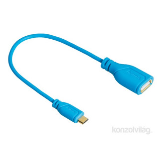 Hama 135705 kék Micro USB OTG kábel PC