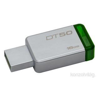Kingston 16GB USB3.0 Ezüst-Zöld (DT50/16GB) Flash Drive PC