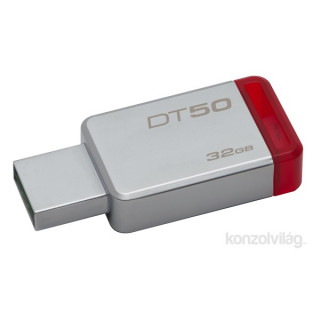 Kingston 32GB USB3.0 Ezüst-Piros (DT50/32GB) Flash Drive 