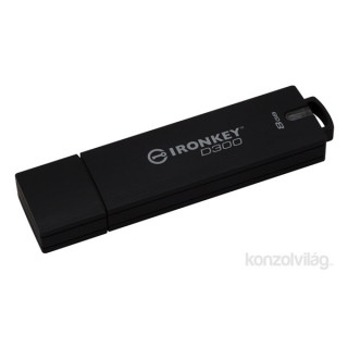 Kingston 8GB USB3.0 IronKey D300 Encrypted FIPS (IKD300/8GB) Flash Drive PC