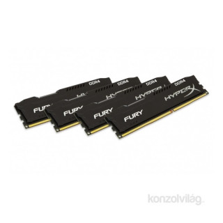 Kingston 32GB/2933MHz DDR-4 1Rx8 HyperX FURY fekete (Kit 4db 8GB) (HX429C17FB2K4/32) memória PC