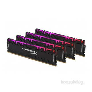 Kingston 32GB/2933MHz DDR-4 HyperX Predator RGB XMP (Kit 4db 8GB) (HX429C15PB3AK4/32) memória PC