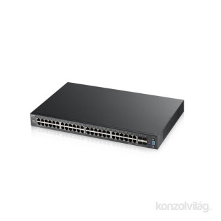 ZyXEL XGS2210-52 48port GbE LAN 4port 10GbE SFP+ L2+ menedzselheto switch 