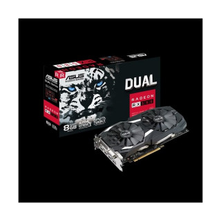 ASUS DUAL-RX580-8G AMD 8GB GDDR5 256bit PCI-E videokártya 