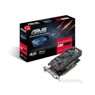 ASUS RX560-4G AMD 4GB GDDR5 128bit PCI-E videokártya 