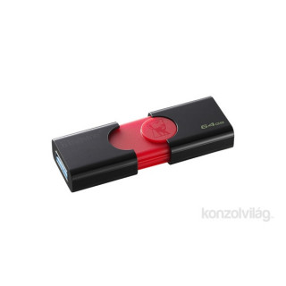 Kingston 64GB USB3.0 Fekete (DT106/64GB) Flash Drive PC