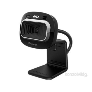 Microsoft LifeCam HD-3000 Dobozos 720p Fekete webkamera 