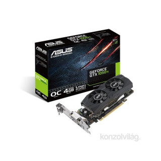 ASUS GTX1050TI-O4G-LP-BRK nVidia 4GB GDDR5 128bit PCIe videokártya PC