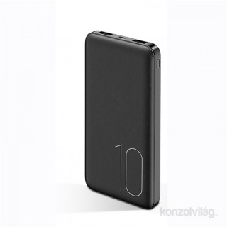 Usams 10KCD6201 2A 2x USB 10000mAh fekete power bank Mobil