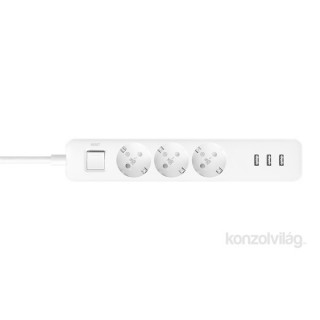 Xiaomi Mi Power Strip 3x USB-s 3 csatlakozós túlfeszültségvédo 