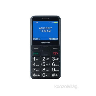 Panasonic KX-TU150 senior 2,4" fekete mobiltelefon Mobil