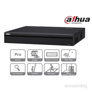 Dahua NVR5464-4KS2 (64 ch, H265, 320Mbps, HDMI+VGA, 3xUSB, 4x Sata, I/O) Otthon