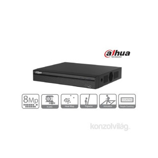 Dahua NVR4108HS-4KS2 (8 ch, H265, 80Mbps, HDMI+VGA, 2xUSB, 1x Sata) Otthon