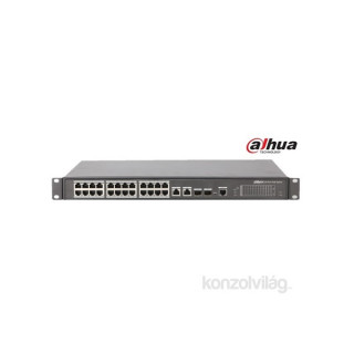 Dahua PFS4218-16ET-240 16x 10/100(HighPoE(1,2)/PoE/PoE+ 240W)+2x gigabit/ SFP combo uplink menedzselhető... PC