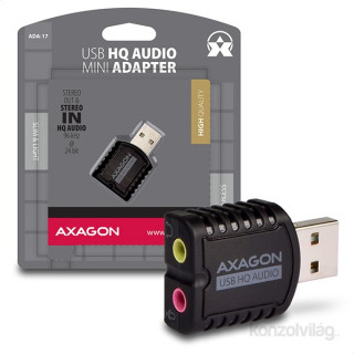 Axagon ADA-17 USB stereo HQ audio adapter 
