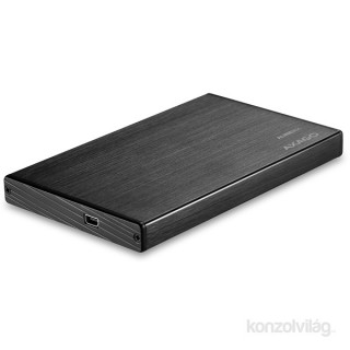 Axagon EE25-XA Fekete [2.5"/USB2.0] PC