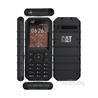 CAT B35 2,4" Dual SIM fekete csepp-, por- és ütésálló mobiltelefon 