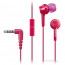 Panasonic RP-TCM115E-P rózsaszín mikrofonos fülhallgató headset thumbnail