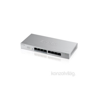 ZyXEL GS1200-8HPv2 8port GbE LAN PoE (60W) web menedzselheto asztali switch 