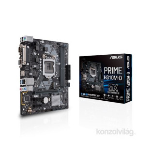 ASUS PRIME H310M-D Intel H310 LGA1151 mATX alaplap PC