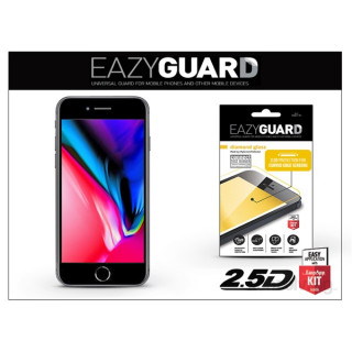 EazyGuard LA-1310 2.5D iPhone 8+ fekete kijelzővédő fólia Mobil