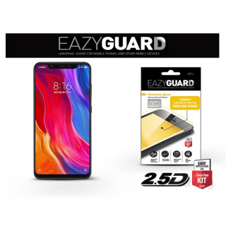 EazyGuard LA-1365 2.5D Xiaomi Mi 8 FEKETE kijelzővédő fólia 