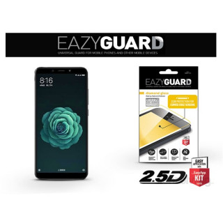 EazyGuard LA-1371 2.5D Xiaomi Mi A2 fekete kijelzővédő fólia Otthon