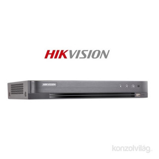 Hikvision DS-7232HQHI-K2 32 csatorna/3MP/2MP(480fps)/1MP(800fps)/H265+/2x Sata/audio HD analóg rögzítő(... Otthon