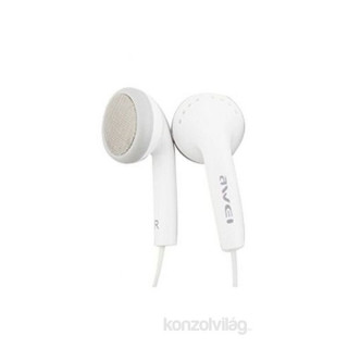 Awei ES-10 Ear-bud fehér fülhallgató PC